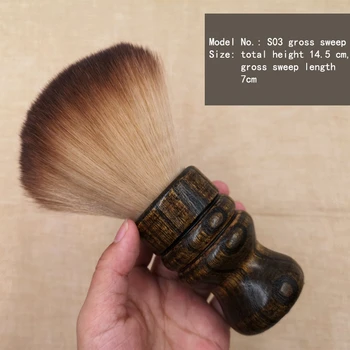 Minkštas Kirpykla Kaklo, Veido Duster Šepetys Valymo Hairbrush Plaukų Šepetys Salonas Buitinių Plaukų Valymo Šepetys Plaukų S3