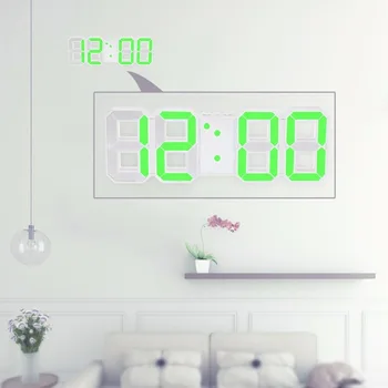 Modernus Dizainas, Didelio formato Skaitmeninis LED Sieninis Laikrodis Žiūrėti Unikalių Senovinių Namų Puošybai Laikmatis Žiūrėti žadintuvai Karšto Naujas