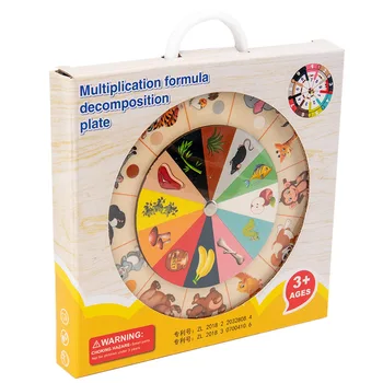 Montessori Daugiafunkcinis Dvipusis Vaikų Daugyba Ir Aritmetinę Skilimo Plokštė Mokymo Pagalbos Matematikos Žaislai