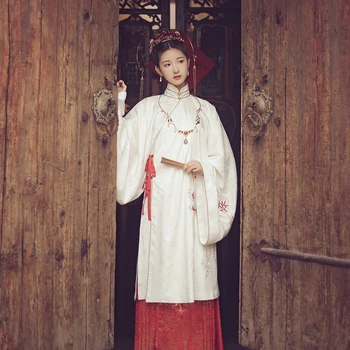 Moterų Hanfu Kostiumai Moterų Retro Ming Dinastijos Elegantiškas Klasikinio Šokio Spektaklis Suknelė Moterims Cosplay Etape Apranga T447