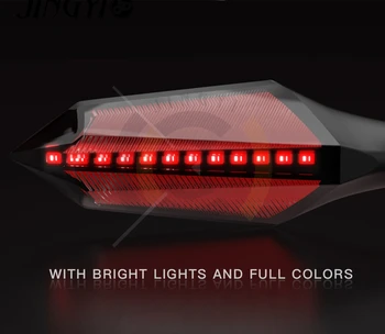 Motociklo LED posūkio signalo Lemputė modifikuoti priedai Rodikliai šviesos baf-250l cr250 cbr650r crf 450 250 vfr 800 xr 400
