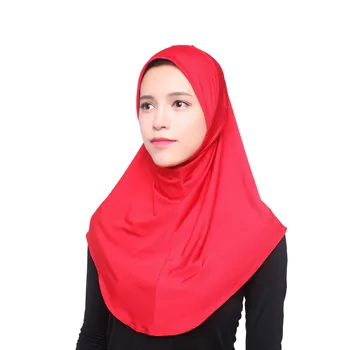 Musulmonų Moterys Variklio Dangčio Ninja Vidinės Kaklo Padengti Hijab Bžūp Islamo Underscarf Apdangalai, Skrybėlę, Skarą Amira Ramadanas Turbaną Wrap Bandana