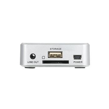 Muzikos skaitmeninis keitiklis Muzikos Grotuvas Įrašyti Muziką iš SD Kortelės, USB laikmenos Mini USB atkūrimo ir Nuotolinio Valdymo