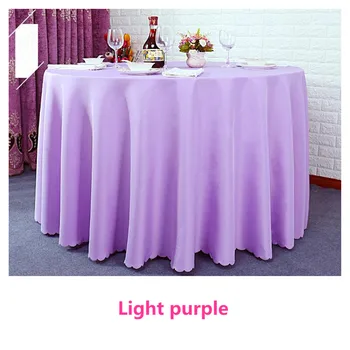 Nauja staltiesė banketų dekoravimas staltiesė apskritojo stalo padengti audiniai satino audinio vestuvių stalo staltiesė namuose