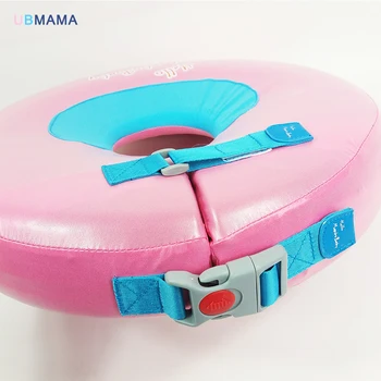 Naujas aukštos kokybės pilka mėlyna rožinė kūdikių plaukimo apykaklės be pripučiami vaikas saugus maudynių žiedas apykaklės baseinas accessories