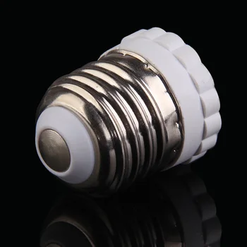 Naujas E26 su E12 Bazinė LED vidaus vartojimui Universali Bazė, Lemputė Šviesos Lempos Laikiklis Konversijos Lemputės Adapteris Keitiklis Varžto Lizdas LC