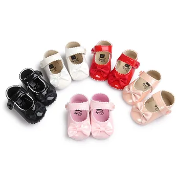 Naujas mielas kūdikis bamblys pirmą vaikštynės batai pu oda kūdikių bateliai, suapvalinti tne butai romirus kūdikių bateliai bebe mergina batai 0~18M.CX18C