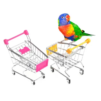 Naujas Papūga Paukštis Mini Parduotuvė Pirkinių Krepšelį Žvalgybos Augimo Mokymus Vaikams Žaislas
