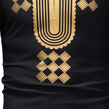 Nemokamas Pristatymas XXXL Shirt Mens Ilgai, Plius Dydis 3XL Afrikos Marškinėliai ilgomis Rankovėmis Mens Top Marškinėliai Vyrų Drabužiai Artimųjų Rytų B354