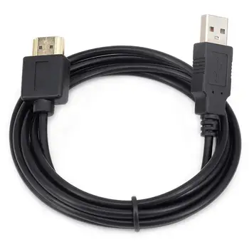 Nešiojamas USB Maitinimo Kabelis, HDMI Male Vyrų Įkroviklio Įkrovimo Kabelis Adapteris, Splitter, skirtą išmanųjį Įrenginį