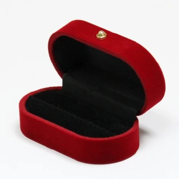 Nešiojami Žiedai, Dvigubas Langas Papuošalai Dovana Turėtojas Vestuvės Vestuvinis Žiedas Atveju Organizatorius Moterims