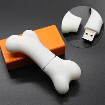 Nešiojamų Kaulų Formos USB 