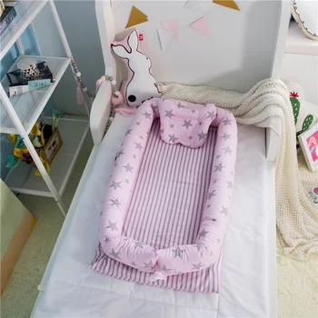 Nešiojamų lovelę kūdikiui lovos kūdikio lopšys bassinet Nešiojamų Kūdikių Lizdą Lova Kelionės Naujagimiams pristatomos vaikiškos lovelės Kūdikiams Lopšys miegoti kūdikis yra lopšių