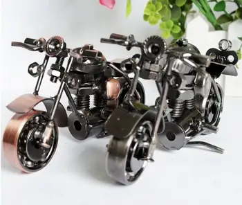 NNew Ateina Vaikų Gimtadienio dovana Žaislai Metalo Motocycle Modelio Transporto priemonė, Žaislas, skirtas namų puošybai