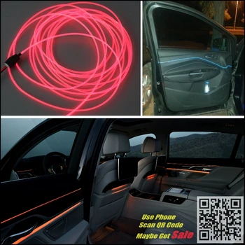 NOVOVISU Dodge Super Bee Automobiliu Interjero apšvietimo Skydelio apšvietimas Automobilio Viduje Cool Tuning Pertvarkyti Šviesos Optinio Pluošto