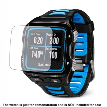 Pakeitimo Silikono Dirželis Žiūrėti Laikrodis Juosta Watchband + LCD Ekrano Apsaugų Shield Plėvelę Garmin Forerunner 920XT