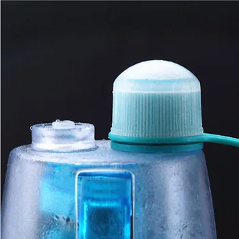 Plastikiniai gerti vandens butelis Kūrybos Mygtuką Rūkas Purškimo Butelis, Lauko Dviračių, Dviračių sporto, vandens butelis
