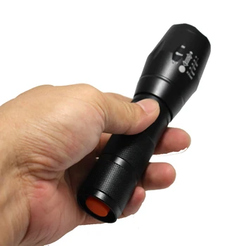 Priartinimas LED Žibintuvėlis Medžioklės Šviesiai Žalia Raudona Spotlight ON/OFF Režime Su Šautuvu Įrašą Nuotolinio Slėgio Jungiklis 18650 DZM-E17