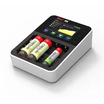 RCtown ISDT C4 8A Jutiklinis Ekranas Smart Baterija, Kroviklis Su USB Išvestis 18650 26650 AA AAA Baterijos