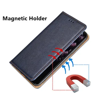 Retro PU odos magnetinio piniginės flip cover kortelės turėtojas atveju, Huawei P10 Plius/Huawei P10 Lite/Huawei P10 telefono maišas stovi