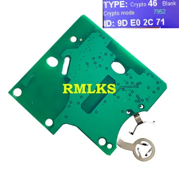 RMLKS Aukštos Kokybės 433Mhz PCF7952 Chip 4 Mygtuką Nuotolinio Klavišą 