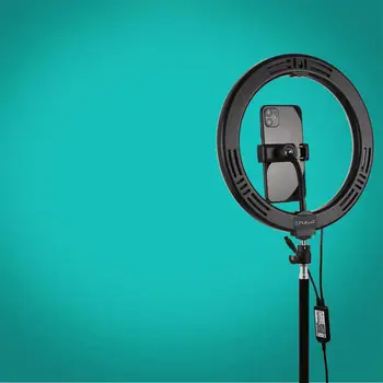 Selfie Žiedas Šviesos 360 laipsnių Pasukti Kamuolį Galva Stabilizatorius Pritemdomi USB Žiedas, Šviesos, Fotografijos Transliacijos 40M