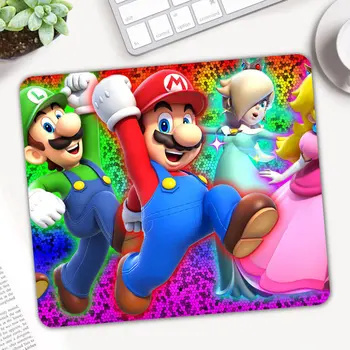 Super Marios Žaidimų Pelės Padas Guminis Kilimėlis Žaidėjus Cs Go Kompiuterio, Nešiojamojo Kompiuterio Pelės Kilimėlis Vaiko Dovana Biuro Apdailos MousePads