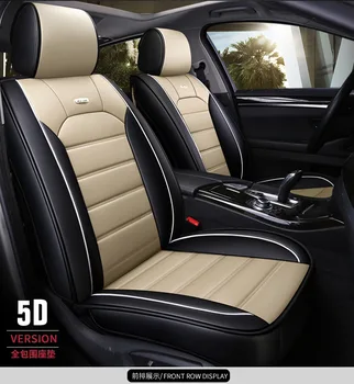Universalus PU Odos, automobilių sėdynių užvalkalai VW Volkswagen Polo 2011-2018 automobilinė kėdutė auto accessories stilius