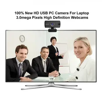 USB Web Kamera 1080P HD web Kamera su Mikrofonu Kompiuterio Vaizdo skambučiams Tinklo Mokymo Mokymosi Internetu Fotoaparatas Greitas Pristatymas