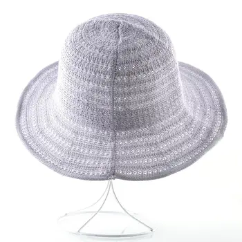 Vasarą Saulės Kepurės Moterims, Lauko Orui Šiaudų Kepurė Vyrams vientisos Spalvos Floppy Plačios Skrybėlės Kraštų Paplūdimio Bžūp Anti-UV Panamos Skrybėlė