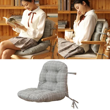 Vientisas Nugaros atrama Sėdynės Pagalvėlė su Ryšiais Užtrauktukas Dizaino Kėdė