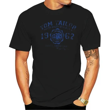 Vyrų marškinėliai Tom Tailor Herren Logo Tee juokinga 2021 naujienų T-shirt suvenyrinius marškinėlius moterims