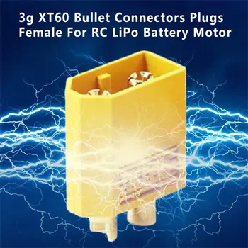XT60 Kulka Jungtys, Kištukai Male & Female RC LiPo Baterijos Didmeninė Variklis