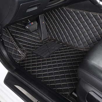 XWSN automobilio grindų kilimėliai Jaguar XF XE XJL XJ6 XJ6L E-TEMPAS F-TEMPAS F-TIPĄ, prekės ženklą, įmonė minkštas automobilių aksesuarai kilimėliai automobiliams