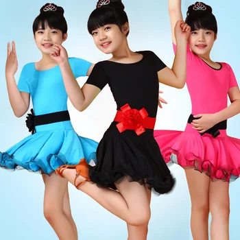 šokių konkursas vaikas suknelės rumba samba lotynų kostiumai mergaitėms, drabužiai, tango, cha cha, salsa šokių suknelė vaikams