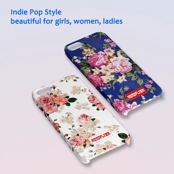 Šviesos Indie Pop Gėlių Hard Back Cover Case for iPhone 5 5S SE Klasikinis Gėlių Mergaitėms Sklandžiai Touchm iPhone 5 5S SE